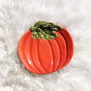 Better Homes and Gardens Holiday - Better Homes and Gardens Orange Pumpkin Platter Better Homes and Gardens Holiday - Better Homes and Gardens Orange Pumpkin Platter